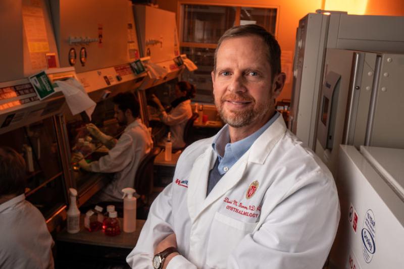 David Gamm Headshot in the lab