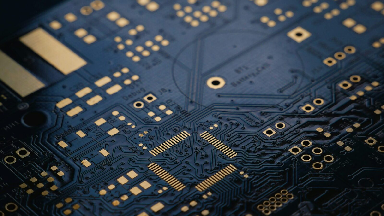 close up of semiconductor